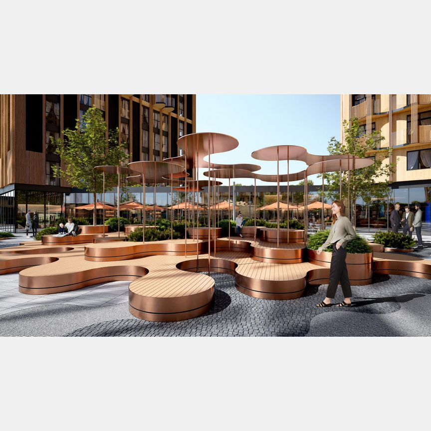 1-к. квартира, 34,2 м², 3/21 эт.