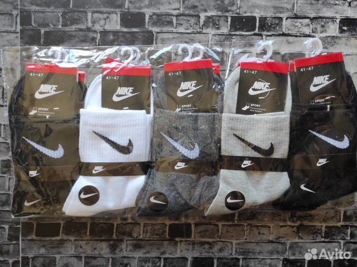 Носки Nike Adidas Reebok