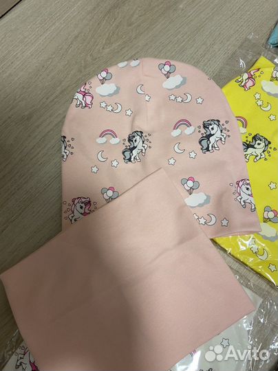 Шапка снуд комплект 44-52 новый