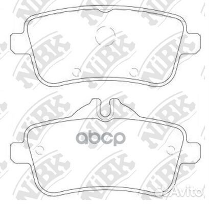Колодки тормозные дисковые зад 0,813 PN3101