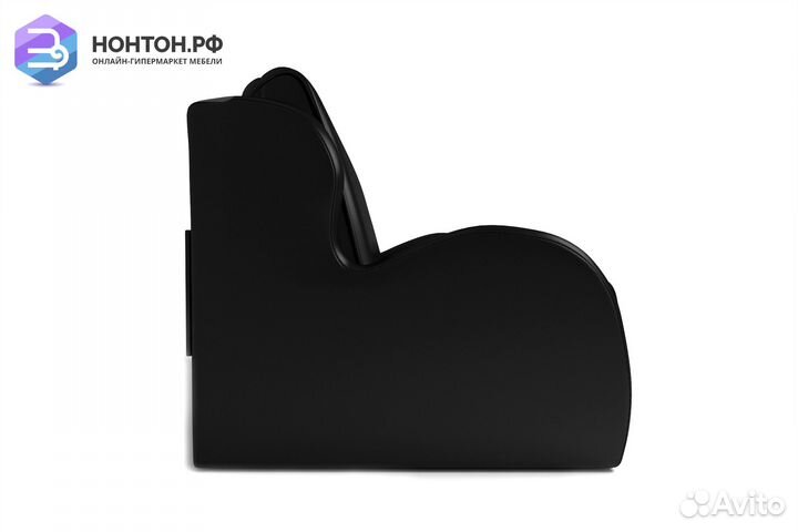 Диван аккордеон Атлант черный