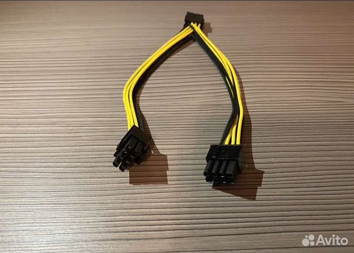 Переходник питания 8 pin на 2x8 (6+2) pin