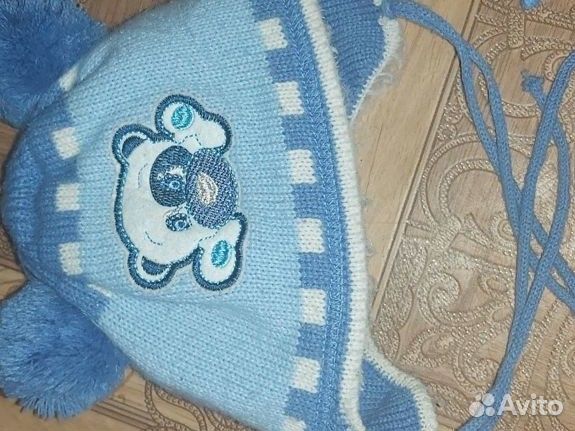 Шапка для мальчика 46 48