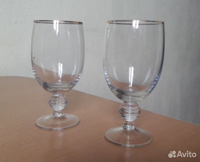 Хрустальные и стеклянные рюмки