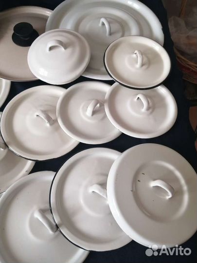 Крышки эмалированные