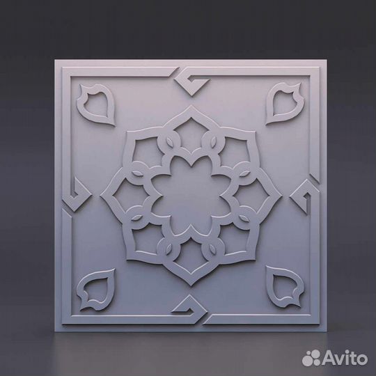 Гипсовая 3D панель 