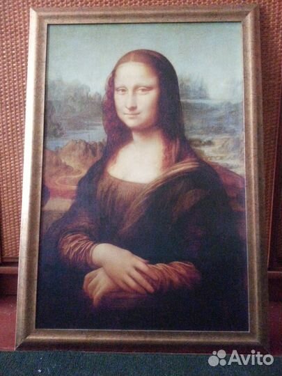 Картины:Джоконда, Хризантемы и др.1950-60 г.холст