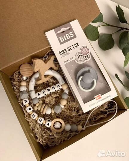 Держатель для соски Грызунки Погремушки Соски