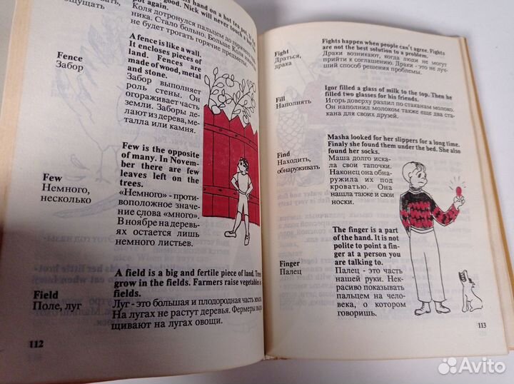 Детский англо-русский иллюстрированный словарь