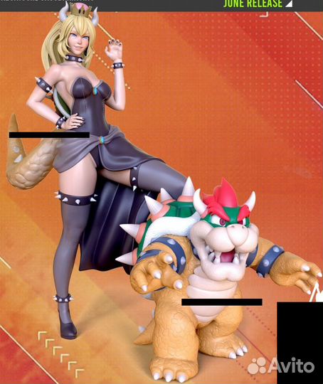 Фигурки Bowsette (+nsfw)