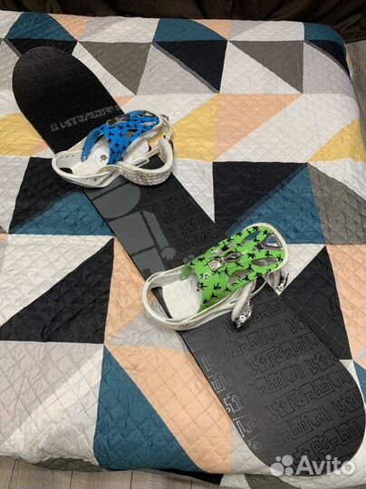 Сноуборд Stepchild OG крепления Burton Custom Yo