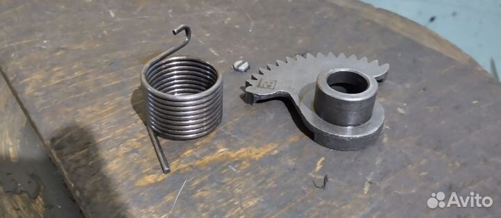 Сектор вала кикстартера мотоцикла Ява 638