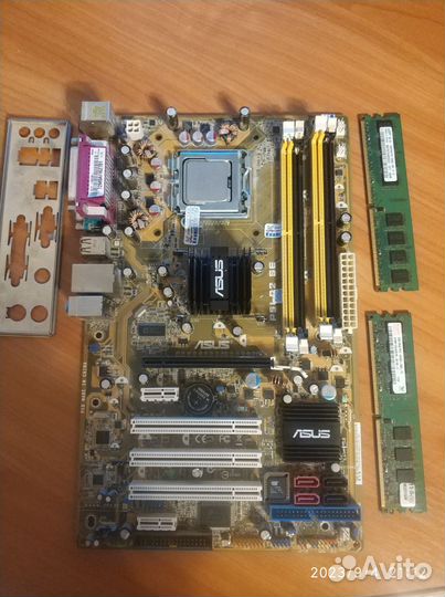 Материнская плата asus p5ld2