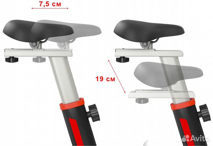 Велотренажер Спин-байк unix Fit SB-490PRO