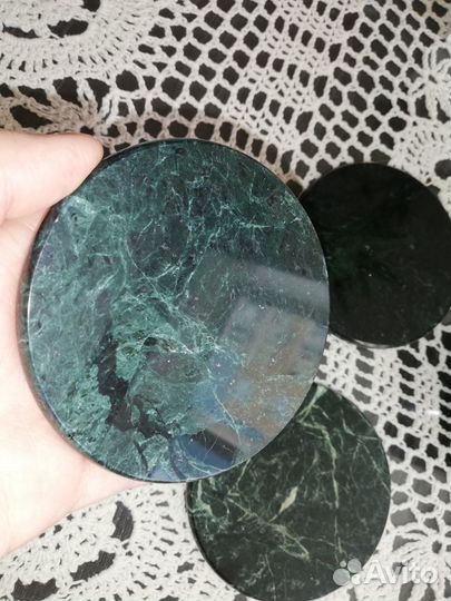 Подставки мрамор (идеальное состояние)