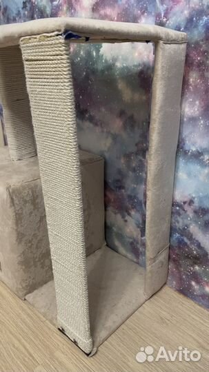 Домик для кошки с когтеточкой