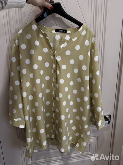 Блузка рубашка женская 52,54,56