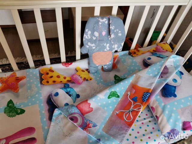 Комплект белья в детскую кроватку