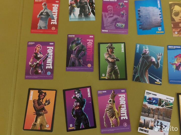 Карточки фортнайт
