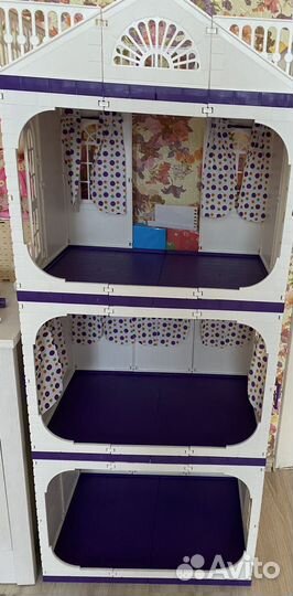 Кукольный домик огонёк Коттедж «Конфетти