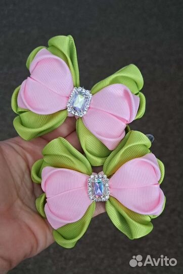 Резинки бантики для волос