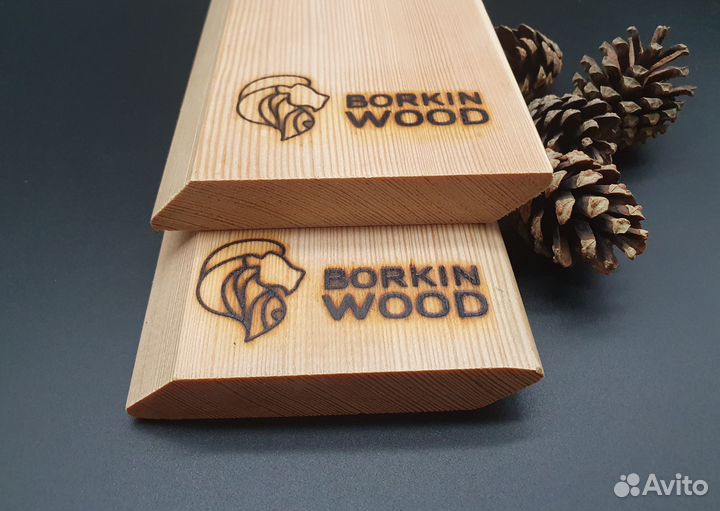 Косой планкен из лиственницы