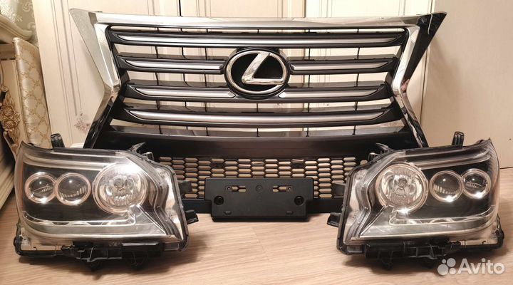Фары на Lexus GX 460. Американец