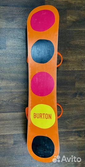Сноуборд Burton Social 142 + крепы Burton Custom M