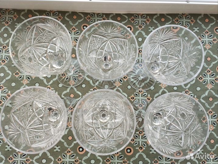 Гусь хрустальный фужеры СССР