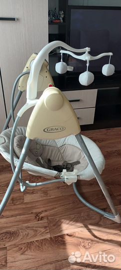 Детские качели шезлонг