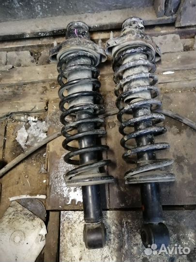 Задние стойки на mitsubishi