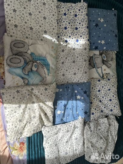 Бортики в детскую кроватку