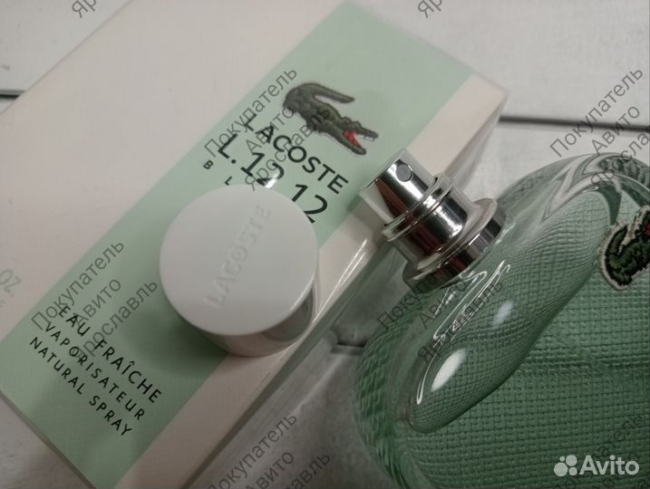 Lacoste l.12.12 blanc eau fraiche 100 мл