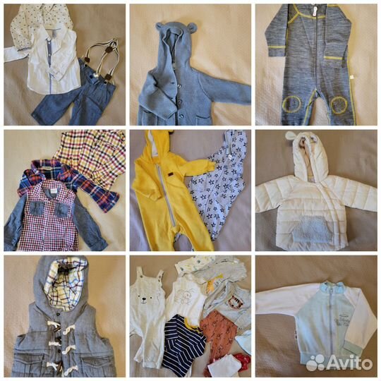 Вещи для мальчика 6-12 месяцев