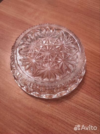 Хрустальная пепельница