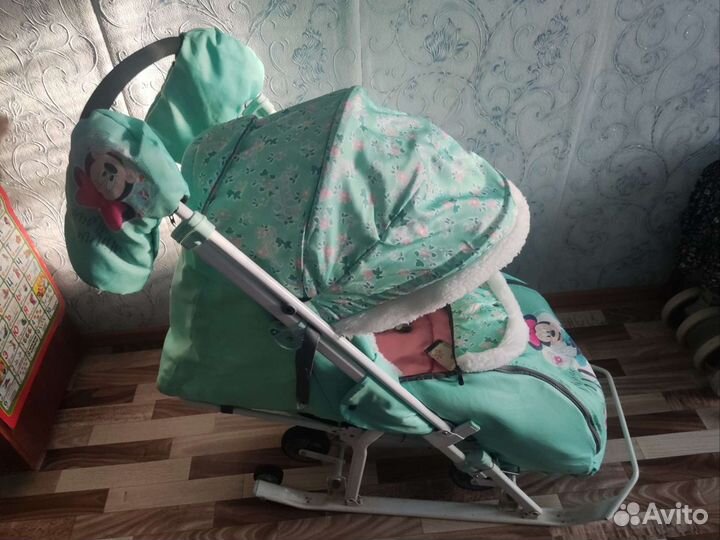 Коляска санки