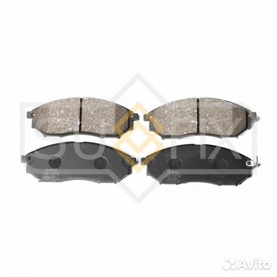 Sufix SX-1372 Колодки тормозные дисковые перед пра
