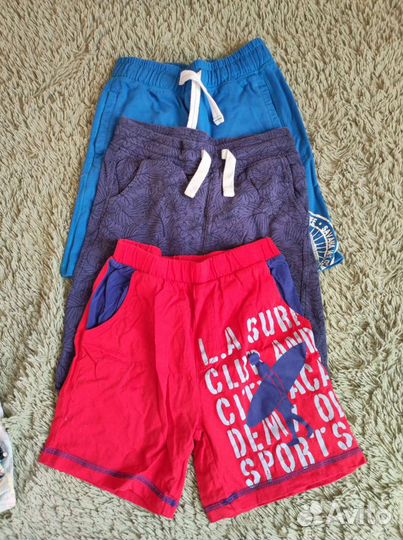 Вещи пакетом на мальчика 116 122 128