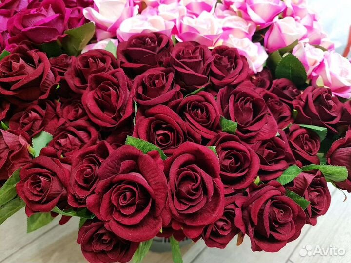 Искусственные розы