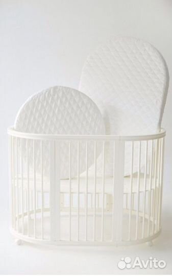 Матрас детский круглый и овальный