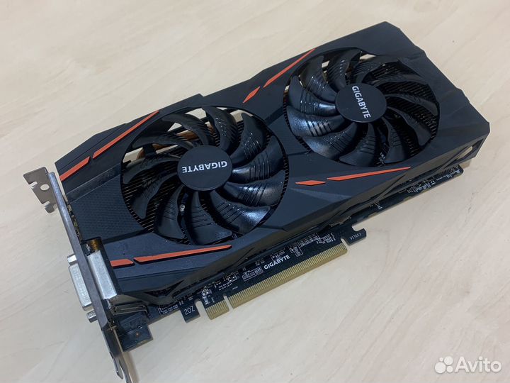 Видеокарта gigabyte RX 580 gaming 8gb
