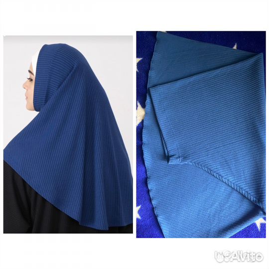 Хиджаб готовый теплый