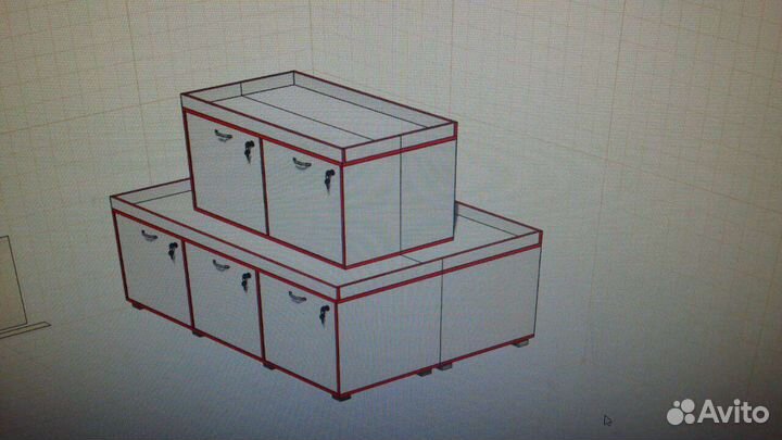 Тумбочки стелажи