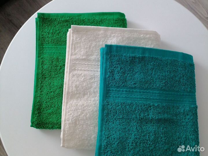 Полотенце махровое новое 40*70 хлопок 100