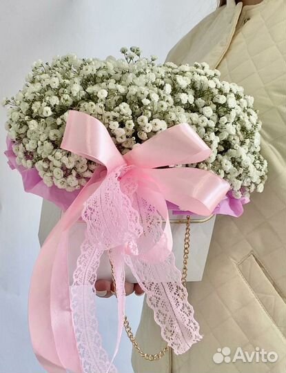 Коробка из гипсофилы