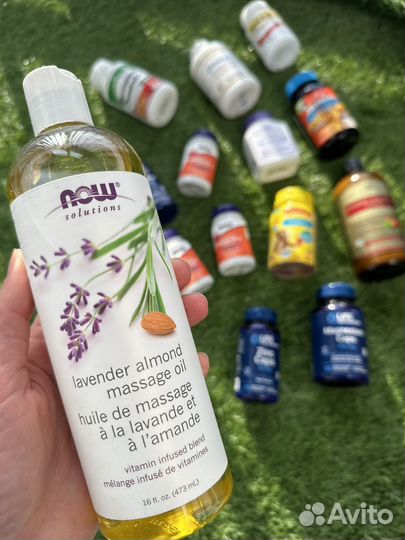 Now Foods массажное масло 473 мл