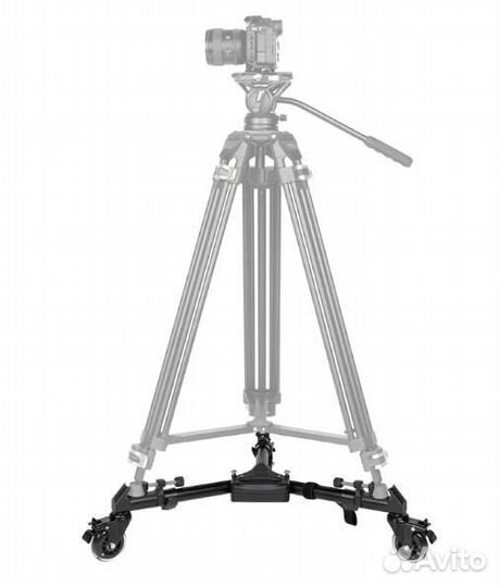 Тележка для штатива плавного перемещения Neewer