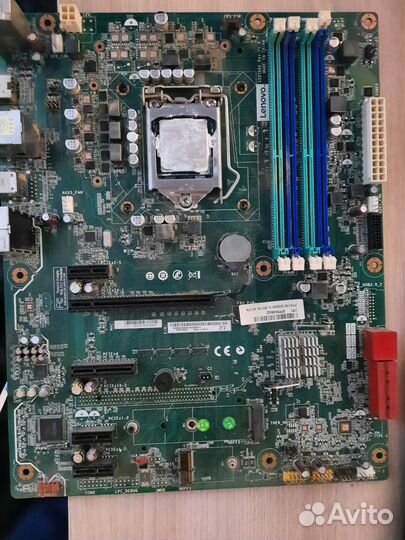 Материнская плата 1151 с процессором I5 7400