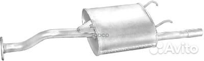 Глушитель задняя часть 0966 Polmostrow