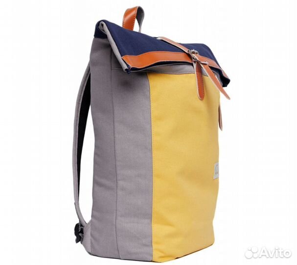 Рюкзак RoadLike RollTop, желтый